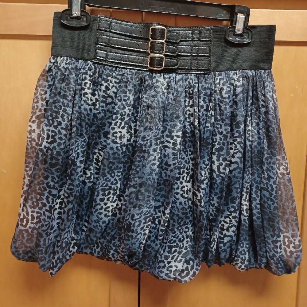 ISmall blue skirt